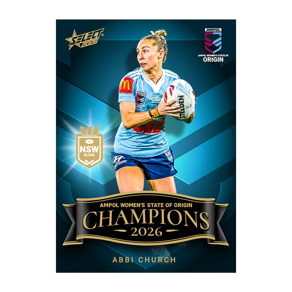 Women's State of Origin 2026 Womens Champion Card Set - Pre-Order