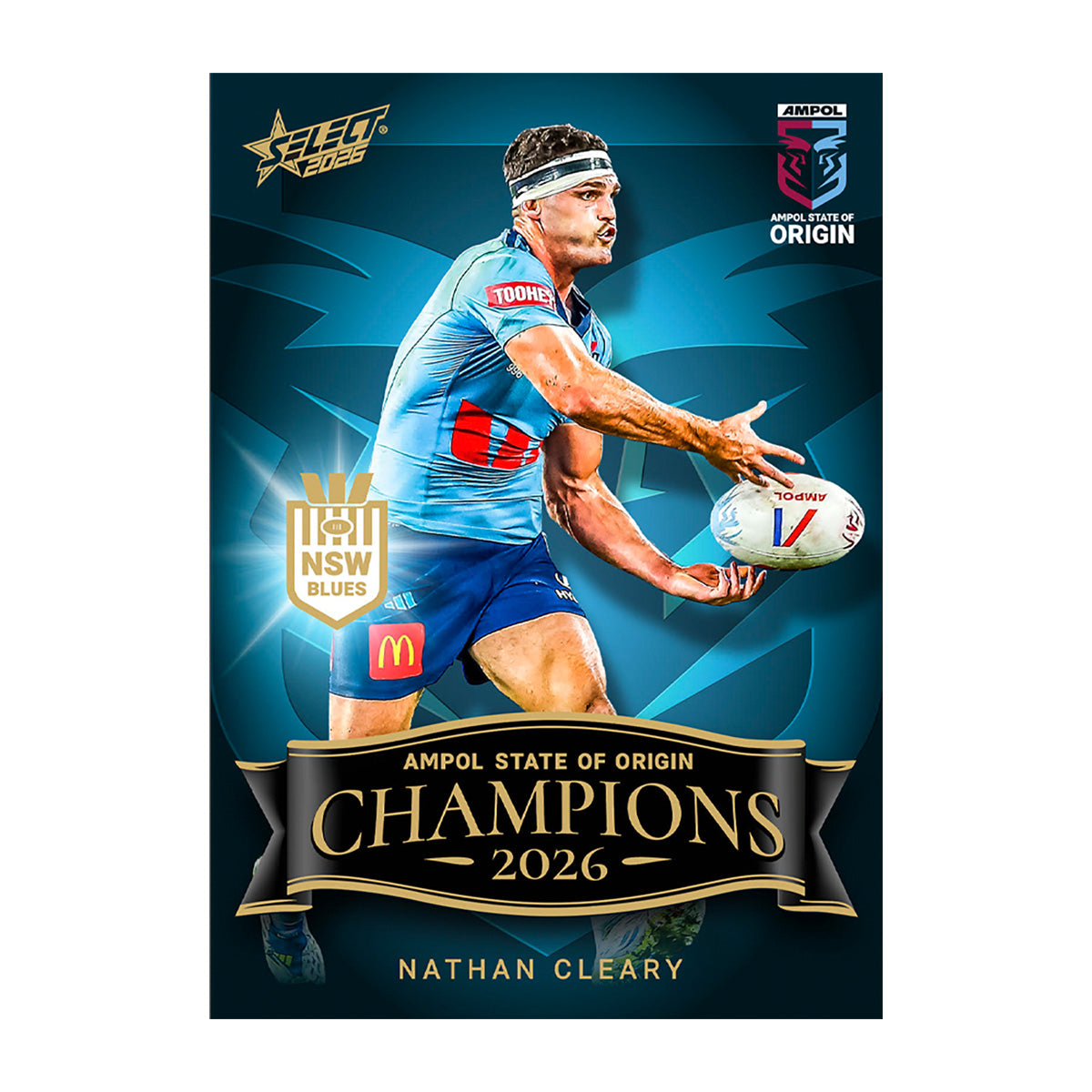 NSW Blues State of Origin 2026 Mens Champion Card Set - Pre-Order - View 3