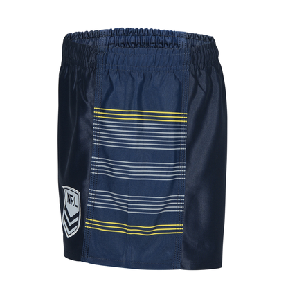 North Queensland Cowboys NRL Youth Supporter Shorts - View 2
