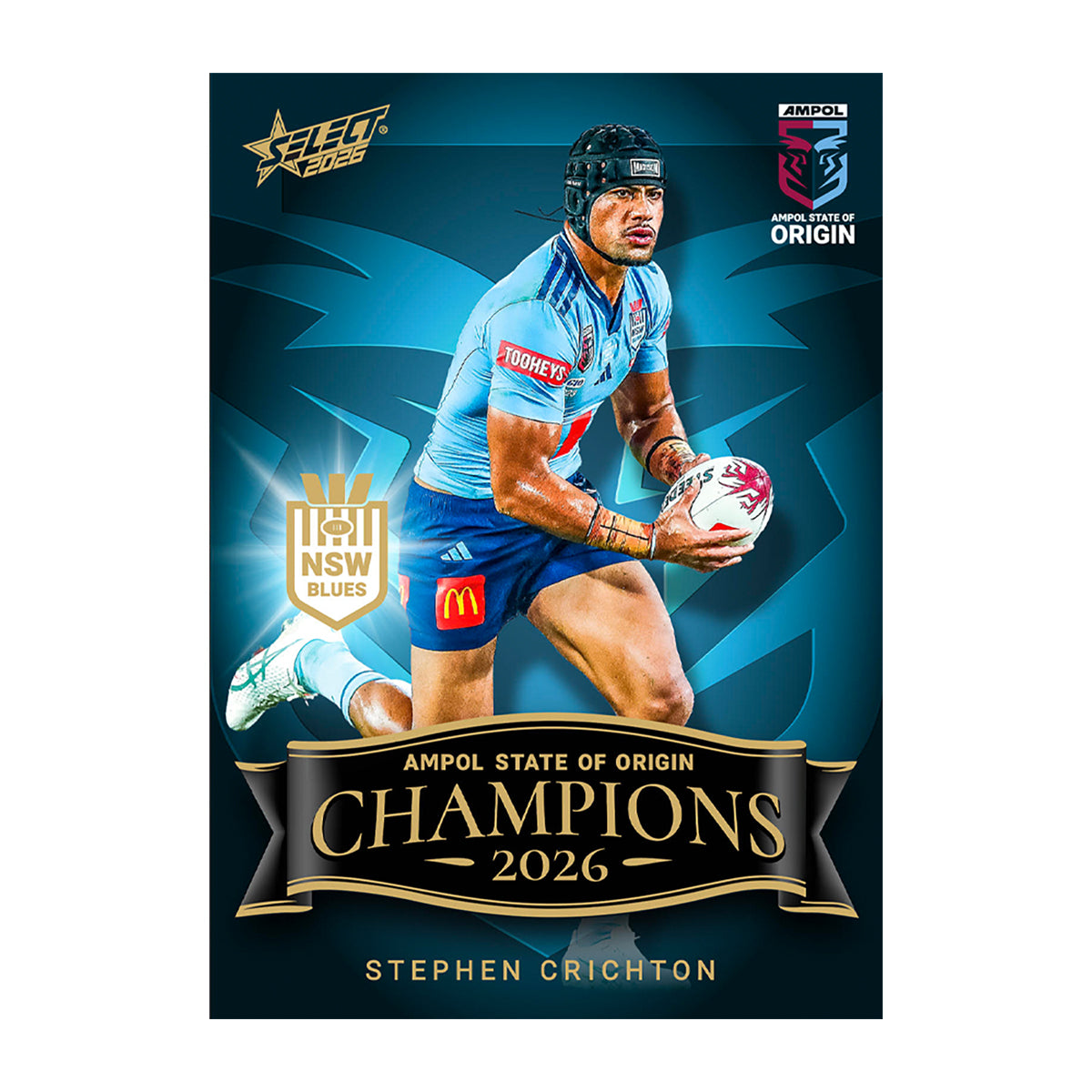 NSW Blues State of Origin 2026 Mens Champion Card Set - Pre-Order