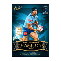 NSW Blues State of Origin 2026 Mens Champion Card Set - Pre-Order
