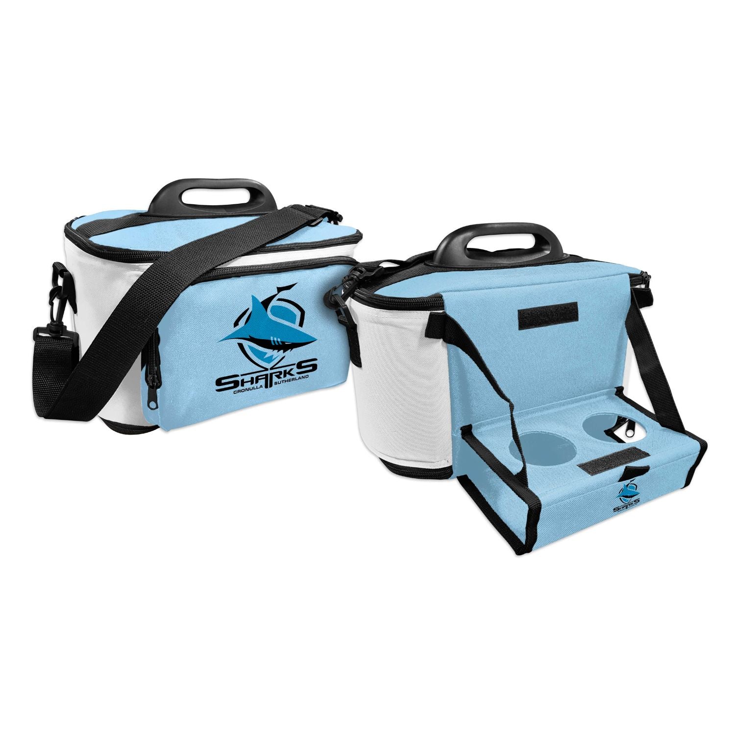 Cronulla-Sutherland Sharks Cooler Bag with Tray - View 1