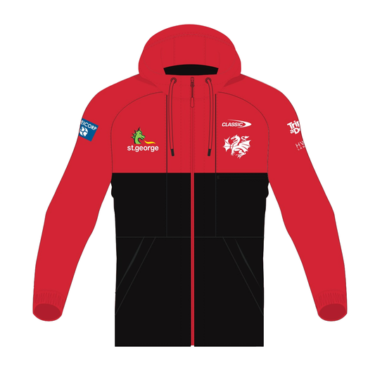 St. George-Illawarra Dragons 2024 Mens Wet Weather Jacket