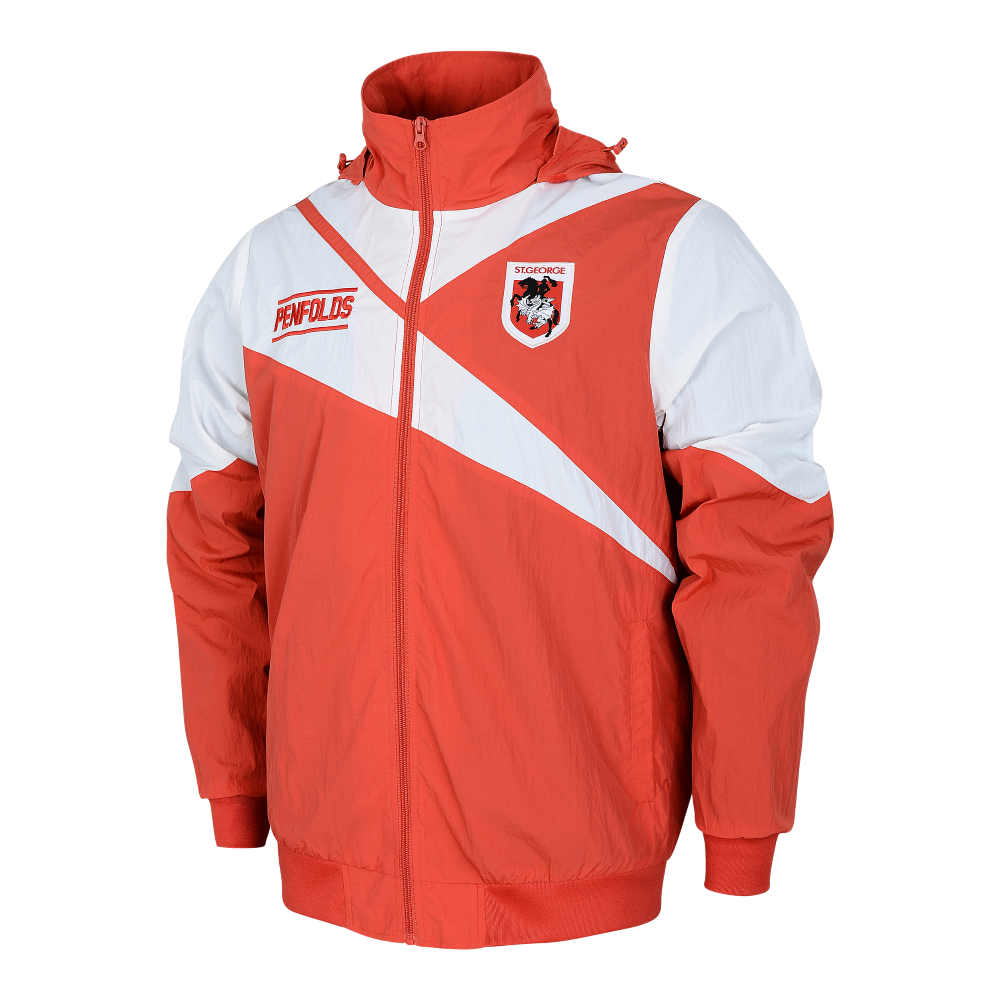 Dragons Mens Retro Jacket – NRL Shop Dragons Mens Retro Jacket – NRL Shop
