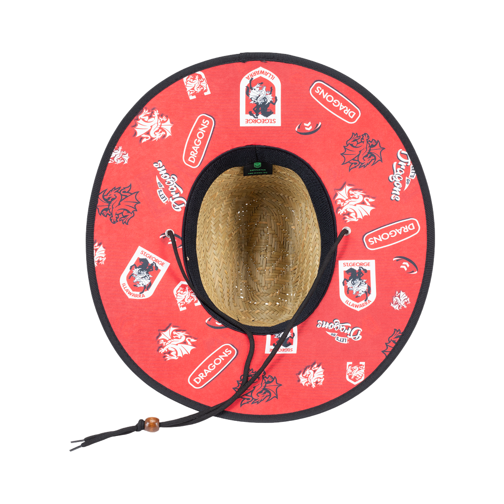 St George Illawarra Dragons Straw Hat