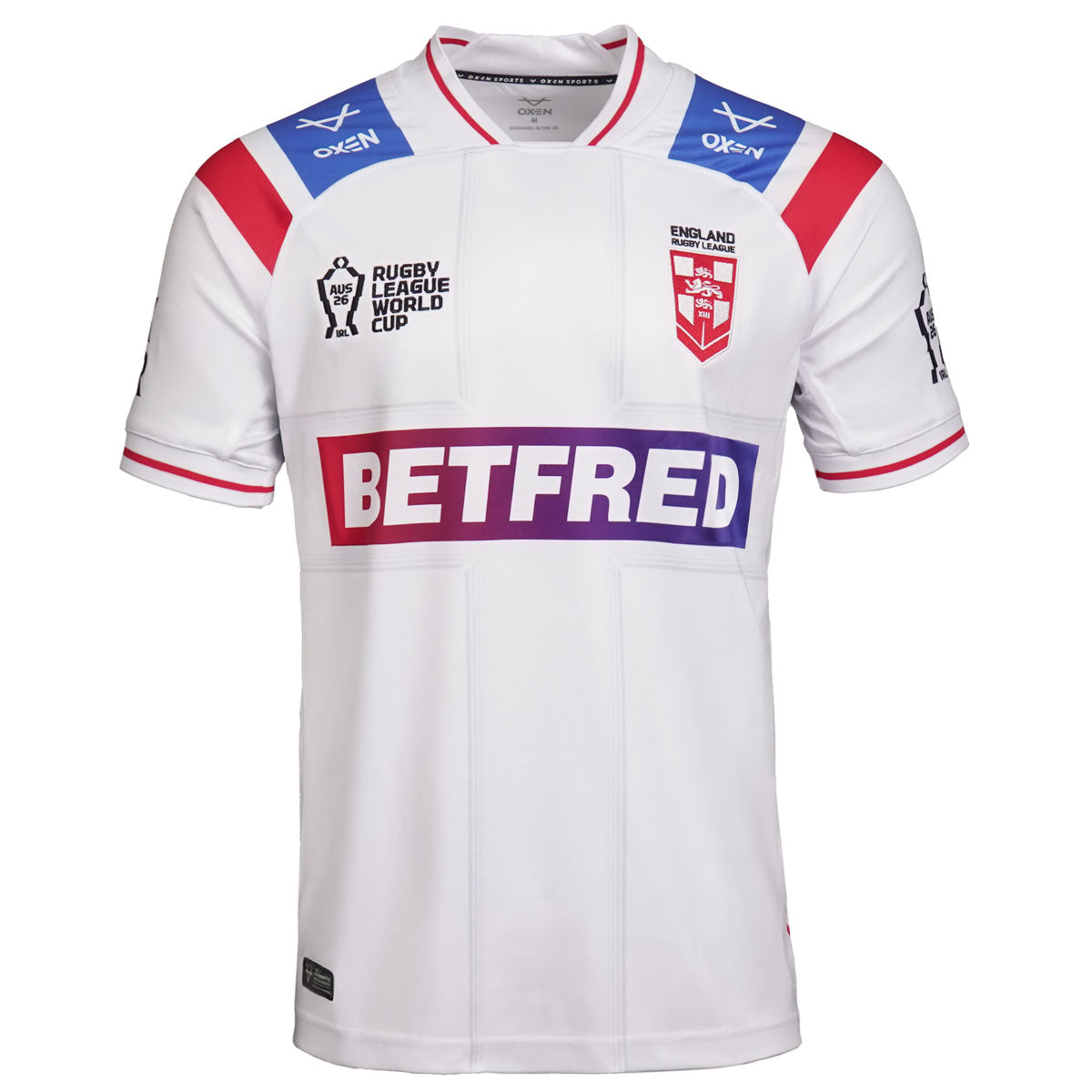 RLWC England Mens 2026 World Cup Jersey - View 1