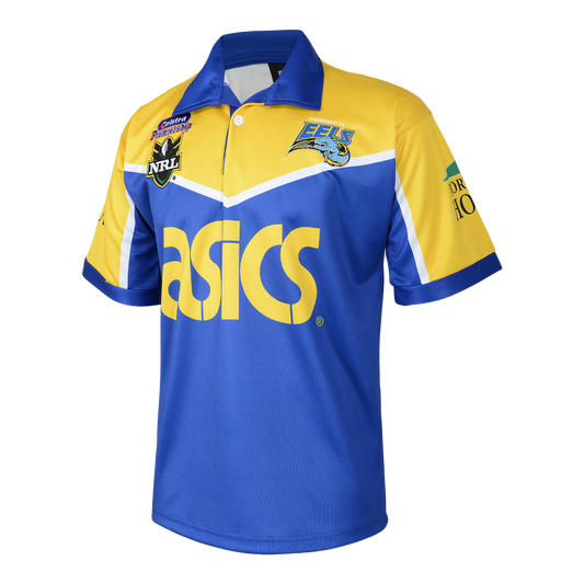 Eels Mens 2001 Away Retro Jersey - View 1