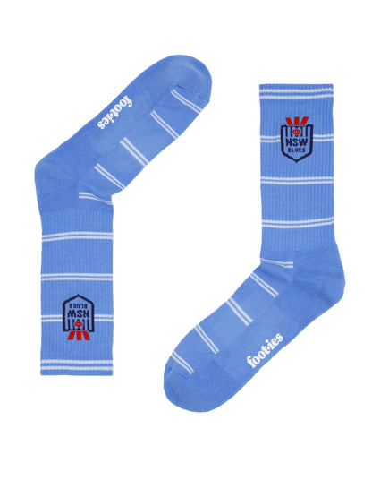 NSW Blues Stripe Sneaker Socks 2 Pack - View 3