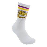 Brisbane Broncos Retro Sneaker Sock 2 Pack