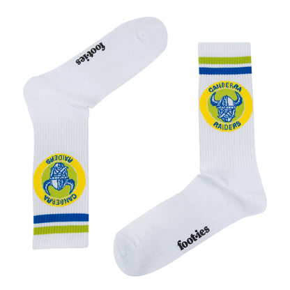 Canberra Raiders Retro Sneaker Sock 2 Pack - View 3