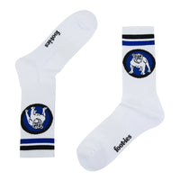 Canterbury-Bankstown Bulldogs Retro Sneaker Sock 2 Pack