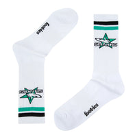 Cronulla-Sutherland Sharks Retro Sneaker Sock 2 Pack