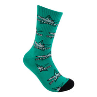 Cronulla-Sutherland Sharks Retro Sneaker Sock 2 Pack