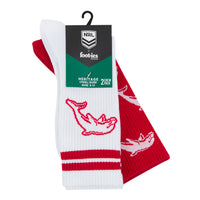Dolphins Retro Sneaker Sock 2 Pack