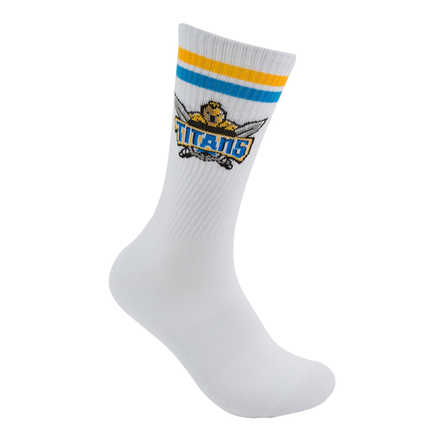 Gold Coast Titans Retro Sneaker Sock 2 Pack