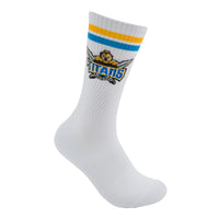 Gold Coast Titans Retro Sneaker Sock 2 Pack