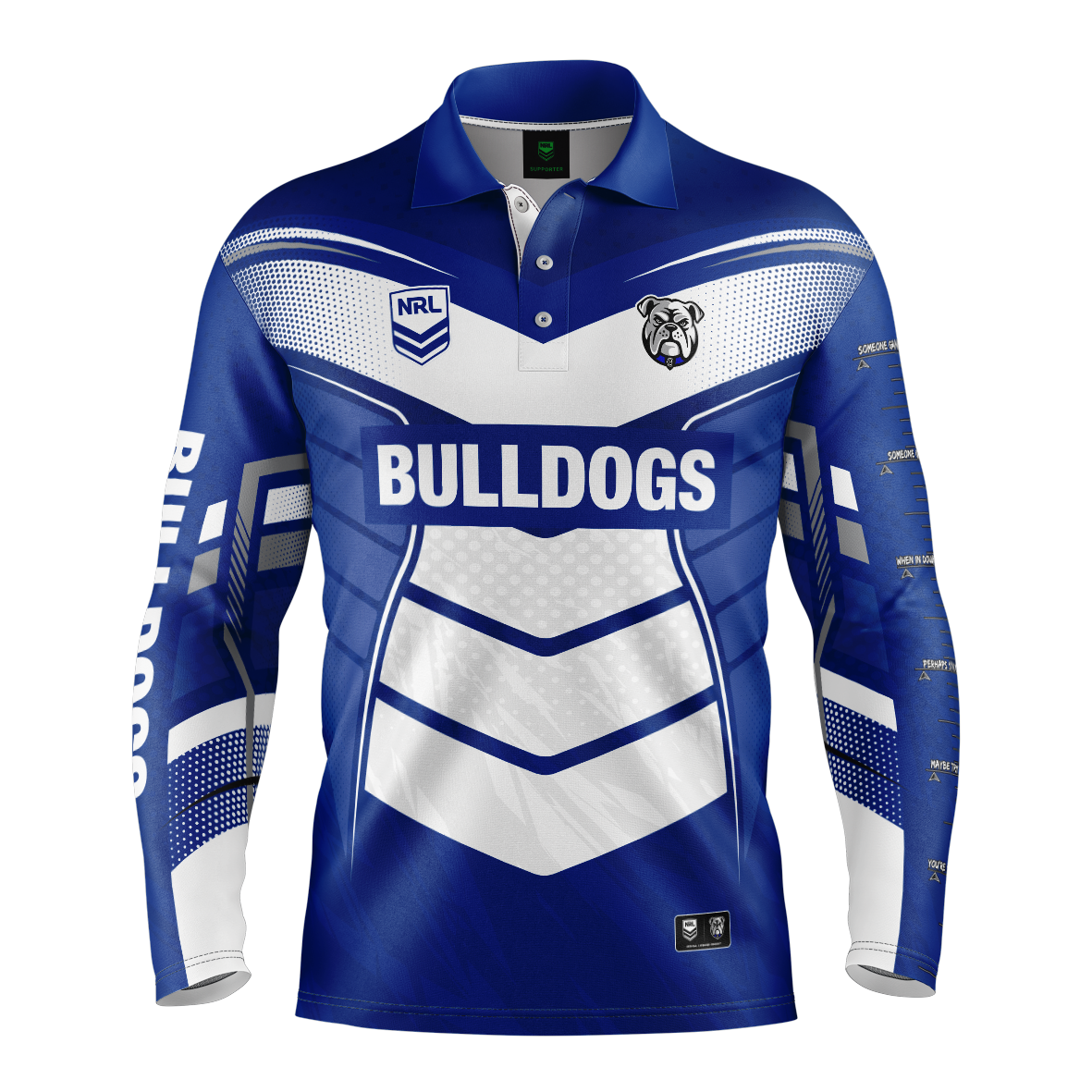 Bulldogs Cyber Fishing Shirt Youth