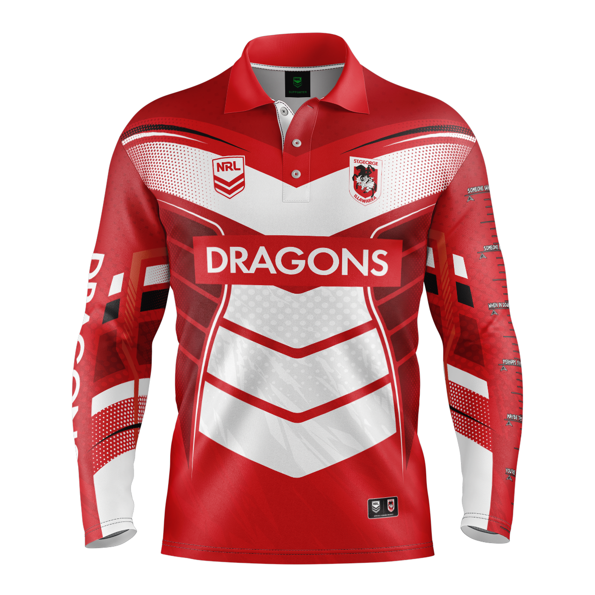 Dragons Cyber Fishing Shirt Mens - View 5