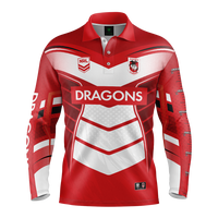 Dragons Cyber Fishing Shirt Mens