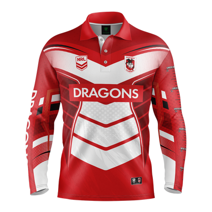 Dragons Cyber Fishing Shirt Mens - View 5