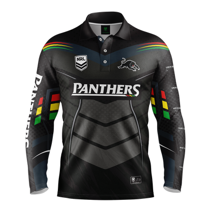 Panthers Cyber Fishing Shirt Mens - View 5