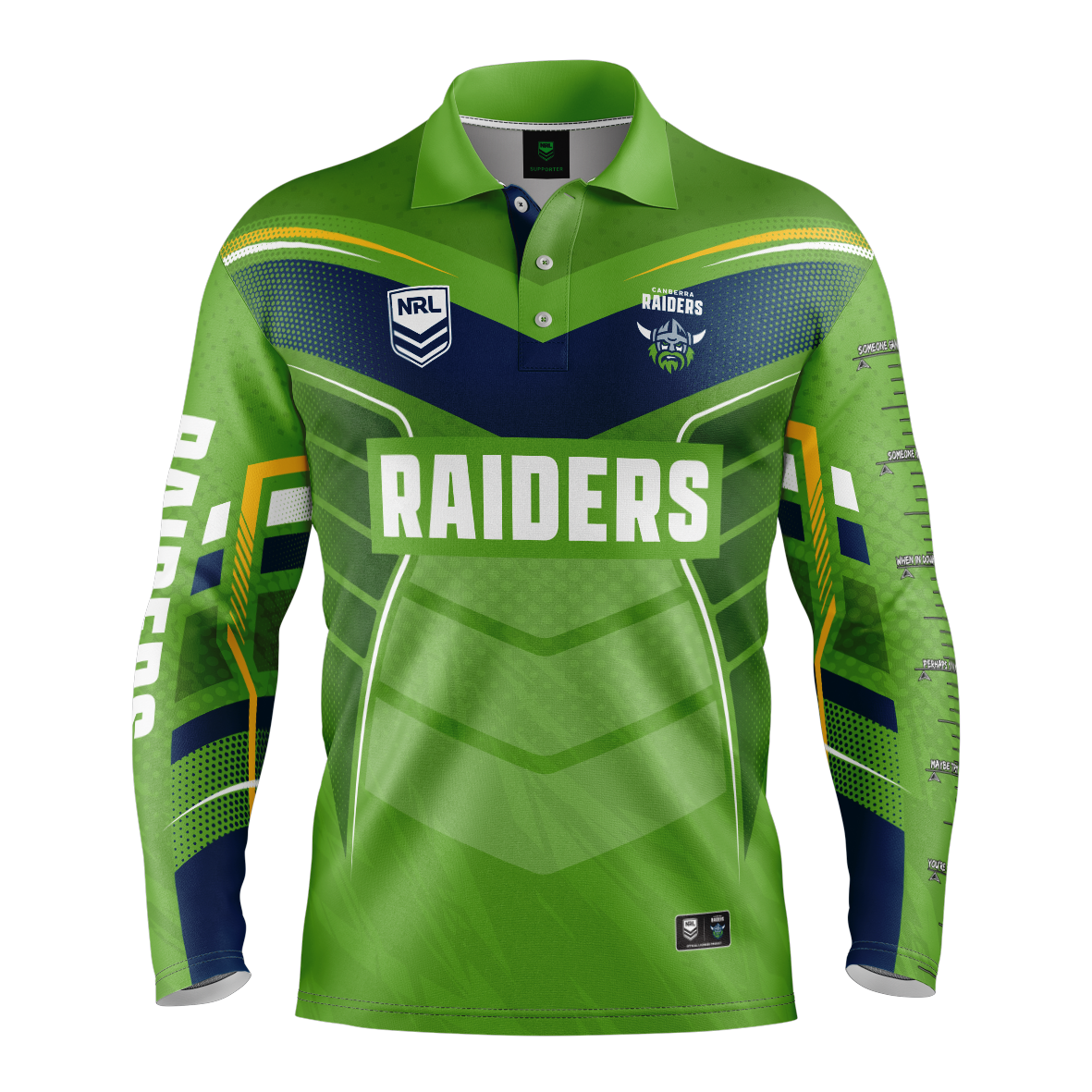 Raiders Cyber Fishing Shirt Mens