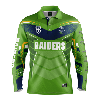Raiders Cyber Fishing Shirt Mens - View 5