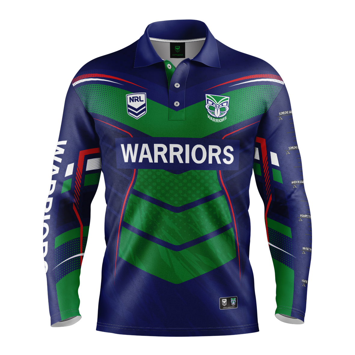 Warriors Cyber Fishing Shirt Youth