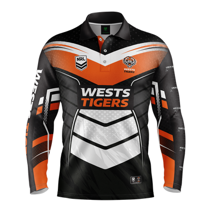 Wests Tigers Cyber Fishing Shirt Mens - View 5