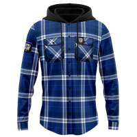Canterbury-Bankstown Bulldogs Hooded Flannel Shirt