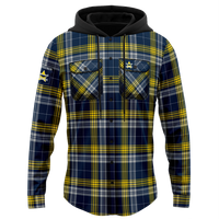 North Queensland Cowboys Hooded Flannel Shirt