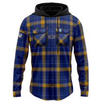 Parramatta Eels Hooded Flannel Shirt