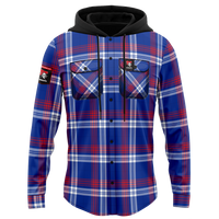 Newcastle Knights Hooded Flannel Shirt