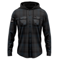 Penrith Panthers Hooded Flannel Shirt