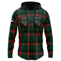 South Sydney Rabbitohs Hooded Flannel Shirt