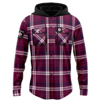 Manly Warringah Sea Eagles Hooded Flannel Shirt