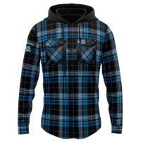 Cronulla-Sutherland Sharks Hooded Flannel Shirt