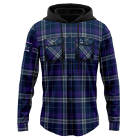 Melbourne Storm Hooded Flannel Shirt