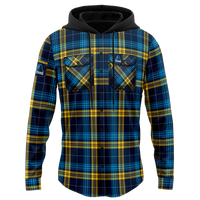 Gold Coast Titans Hooded Flannel Shirt