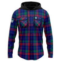 New Zealand Warriors Hooded Flannel Shirt