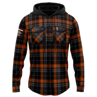 Wests Tigers Hooded Flannel Shirt