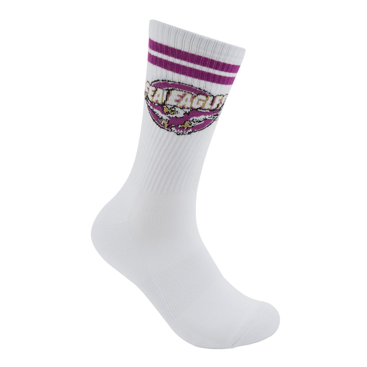 Manly Warringah Sea Eagles Retro Sneaker Sock 2 Pack