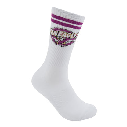 Manly Warringah Sea Eagles Retro Sneaker Sock 2 Pack - View 5