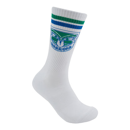 New Zealand Warriors Retro Sneaker Sock 2 Pack - View 5
