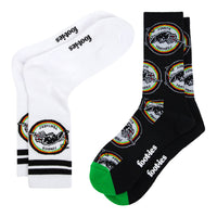 Penrith Panthers Retro Sneaker Sock 2 Pack