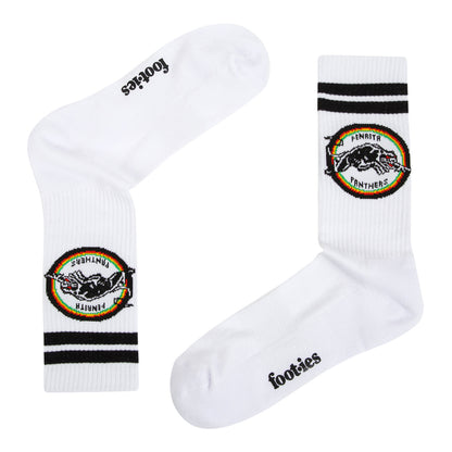 Penrith Panthers Retro Sneaker Sock 2 Pack - View 3