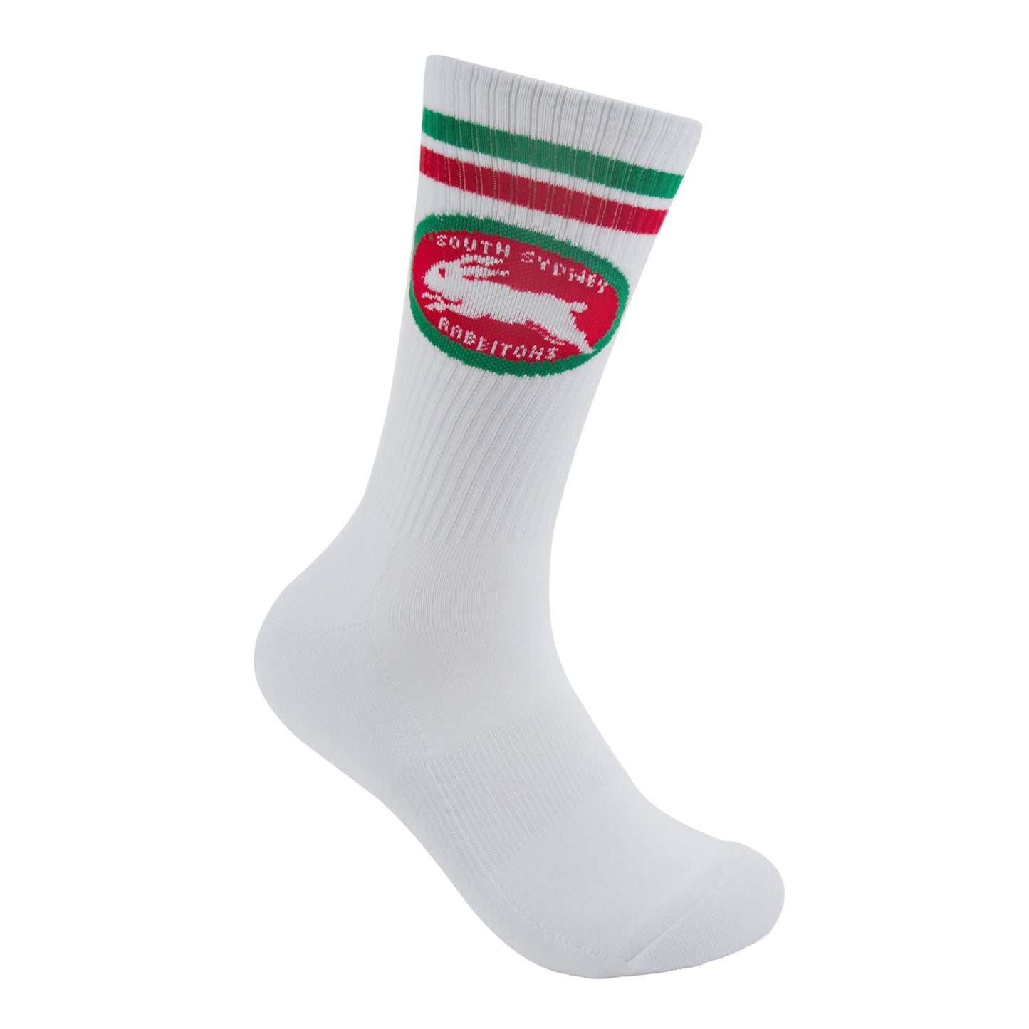South Sydney Rabbitohs Retro Sneaker Sock 2 Pack