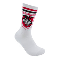 St George Illawarra Dragons Retro Sneaker Sock 2 Pack
