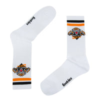 Wests Tigers Retro Sneaker Sock 2 Pack