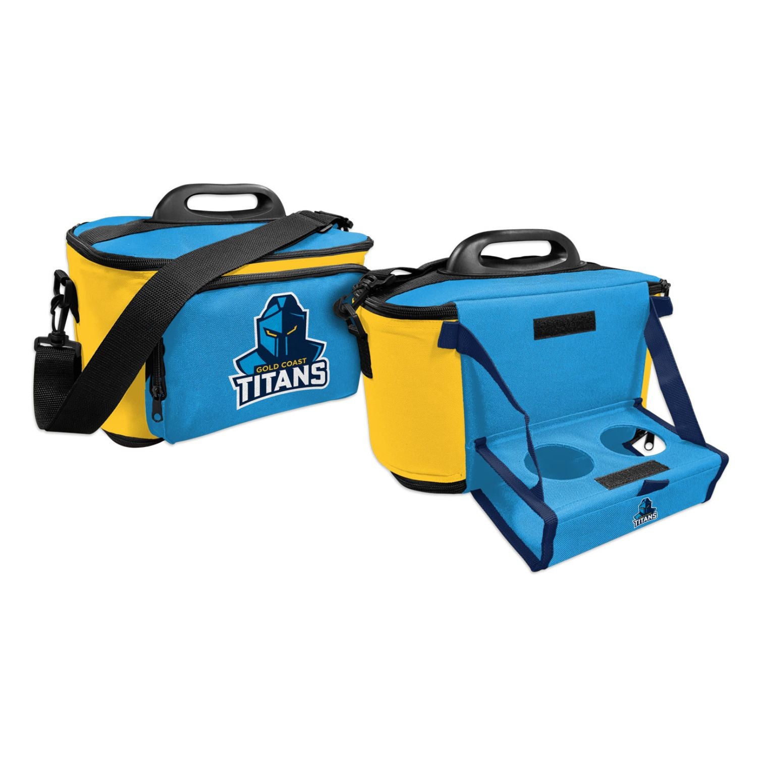 Gold Coast Titans Cooler Bag with Tray - View 1